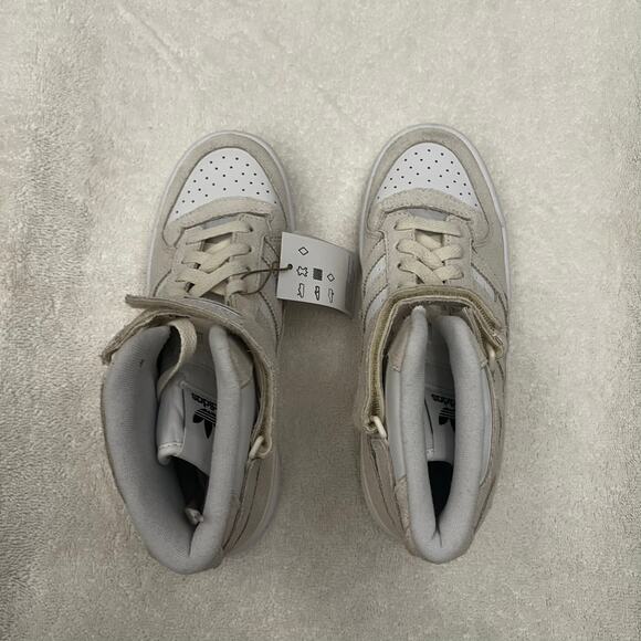 Adidas Forum Mid Cloud White Women's sz 6 US NWOB HQ9949 - Picture 7 of 14